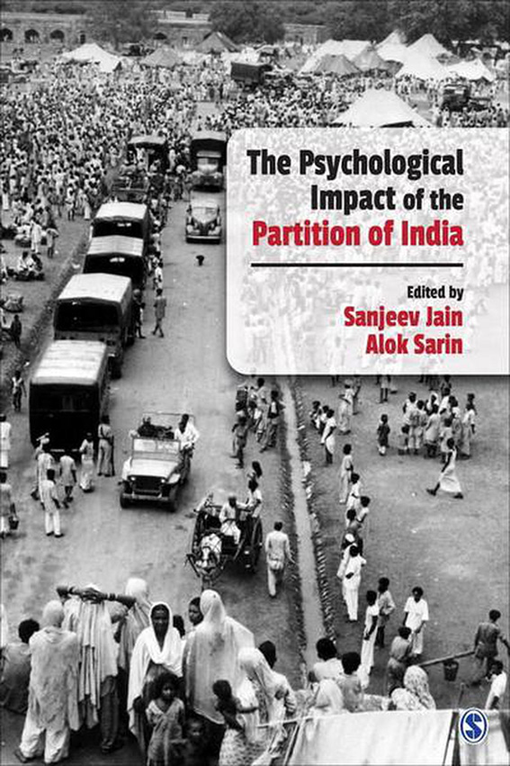 The cover of the book 'The Psychological Impact of the Partition of India'